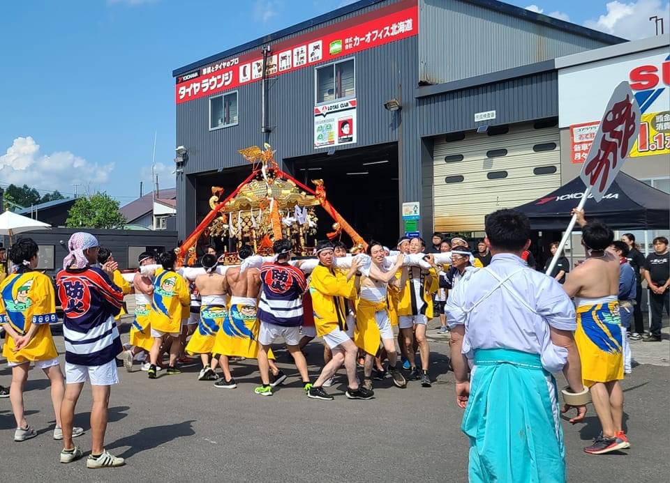 倶知安神社例大祭にお邪魔してきました。