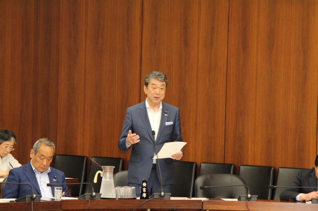 国土交通委員会にて質問に立ちました。