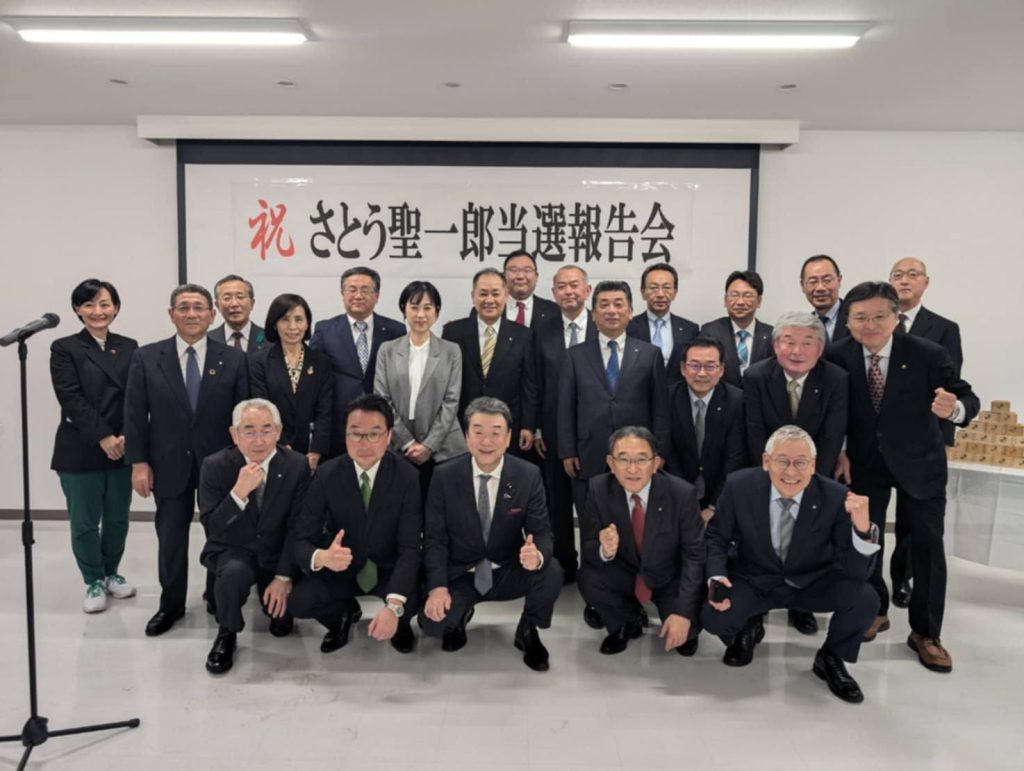 佐藤聖一郎町長が仁木町長選挙にて4期目の当選！