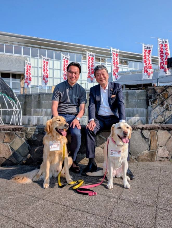 仁木町さくらんぼフェスティバルにて。