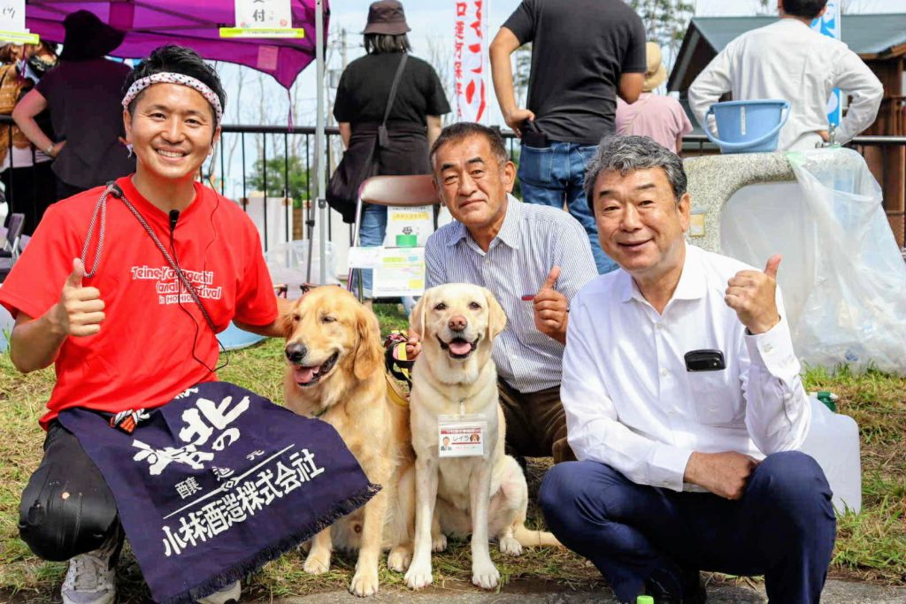 手稲山口運河まつりin星置へ。