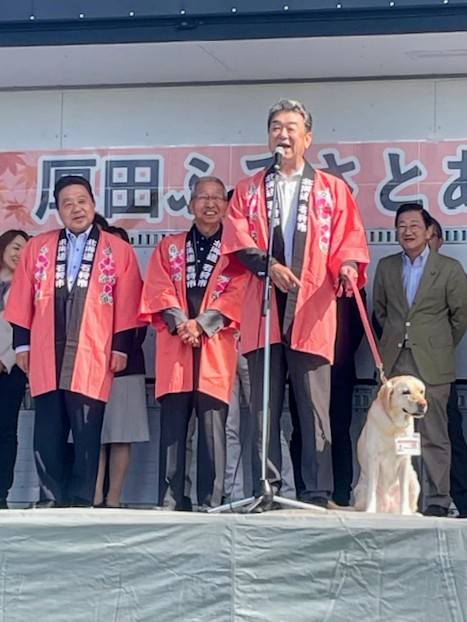 厚田ふるさと　あきあじ祭り　へ。