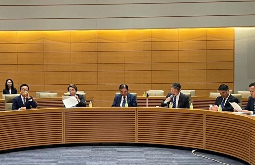 自民党ウィンタースポーツ&リゾーツ議員連盟を開催。